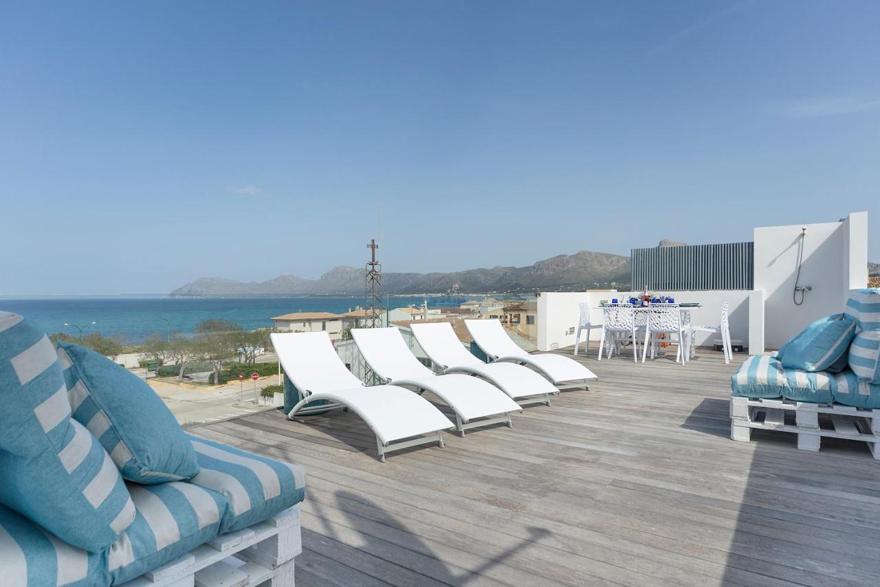 Ferienhaus Sunny Townhouse With Terrace In Son Serra *