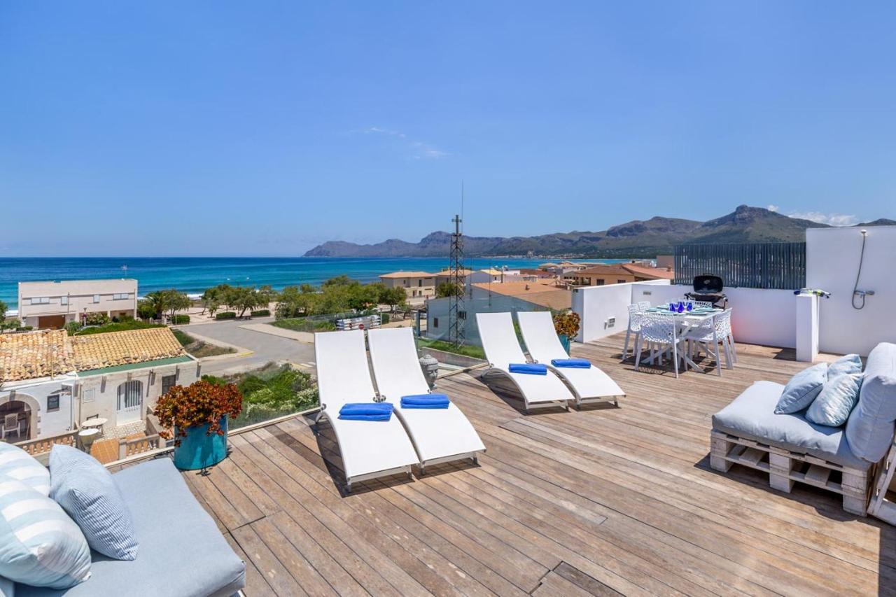 Sunny Townhouse With Terrace In Son Serra