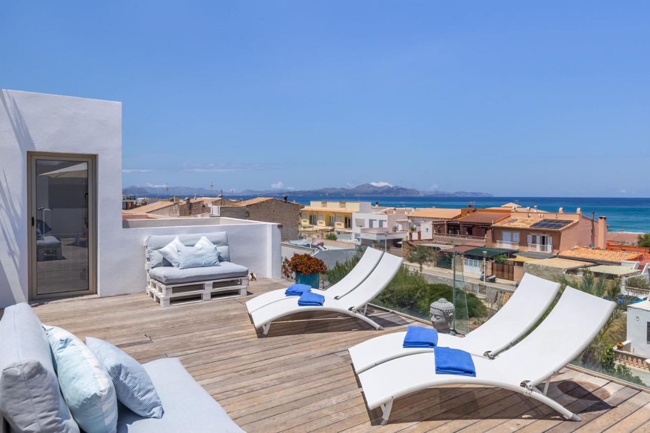 Sunny Townhouse With Terrace In Son Serra Ferienhaus *